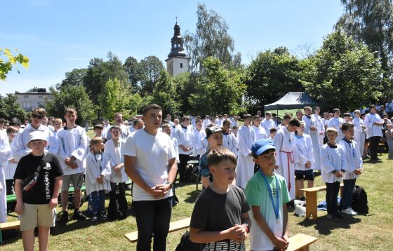 XI Pielgrzymka Liturgicznej Służby Ołtarza Archidiecezji Częstochowskiej do sanktuarium w Myszkowie-Mrzygłodzie