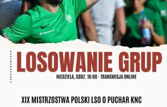 Łódź: losowanie grup XIX Mistrzostw Polski LSO o puchar KNC w Łodzi