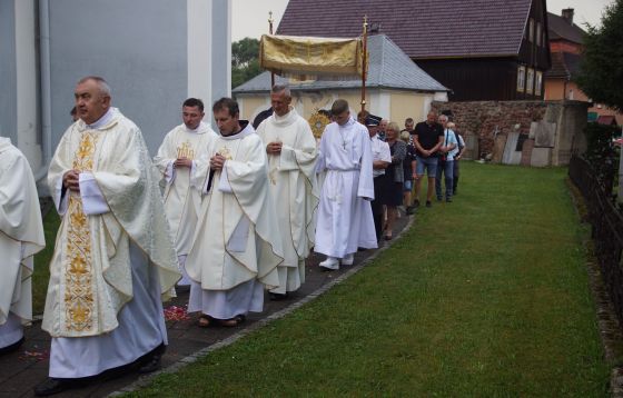 Ścinawka Średnia. Te Deum laudamus za odpust parafialny A.D. 2024