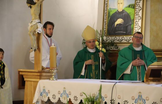 Struga. Wizyta bp. Marka Mendyka w parafii NMP Bolesnej