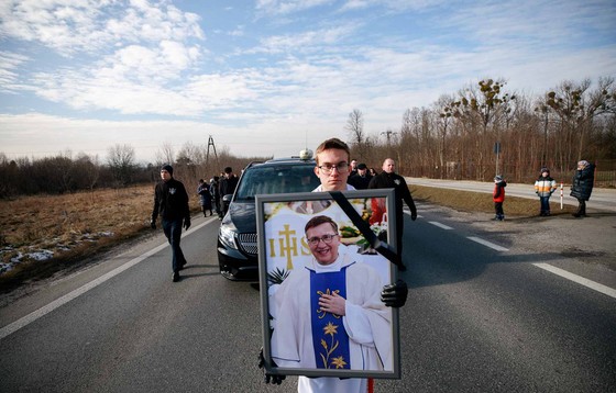 Msza św. pogrzebowa ks. Grzegorza Dymka