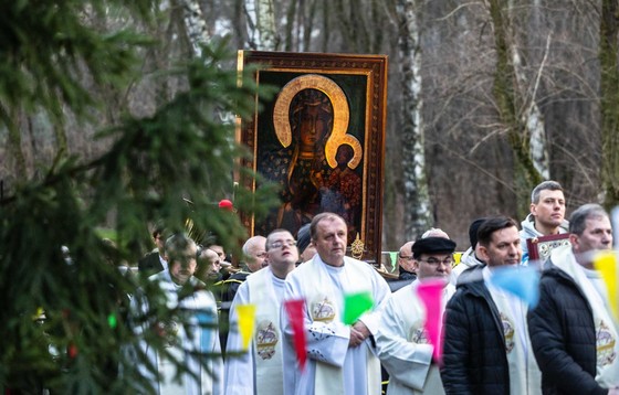 Obraz Nawiedzenia w parafii św. Kaspra del Bufalo