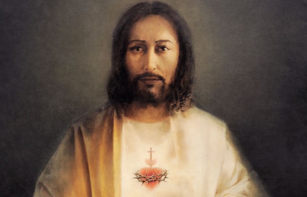 Obraz Najświętszego Serca Pana Jezusa znajdujący się w sanktuarium
Księży Chrystusowców w Szczecinie