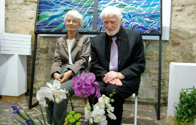 Prof. Wincenty Kućma z żoną Krystyną