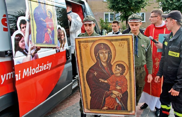 Symbole ŚDM w diecezji drohiczyńskiej