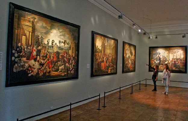 Wystawa na Zamku Książ w Wałbrzychu