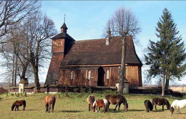 XV-wieczny kościół św. Mikołaja w Lubli
