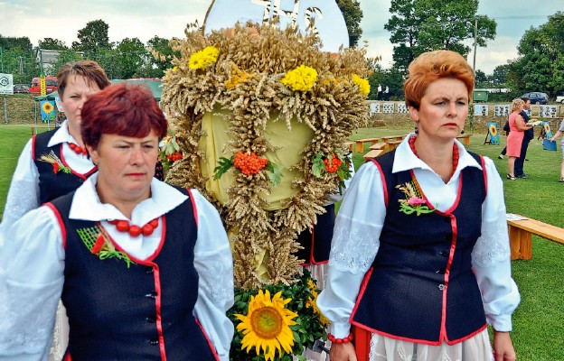 Dożynkowe wieńce wyglądają cudnie