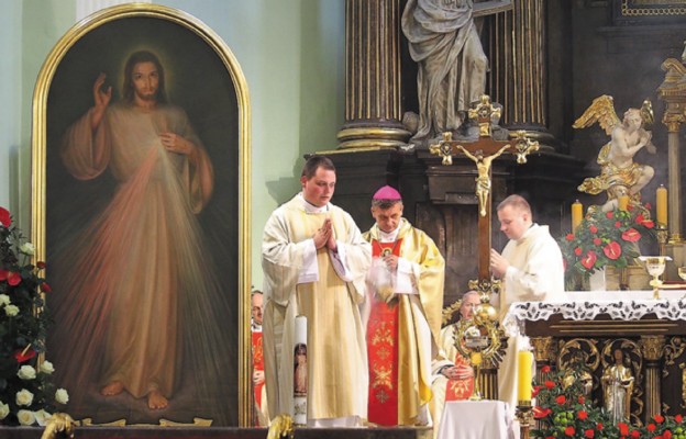 Jubileuszowy Rok Milosierdzia zbiegł sę z peregrynacją znaków miłosierdzia w diecezji