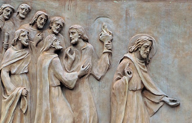 Kościół św. Piotra „In Gallicantu” w Jerozolimie (płaskorzeźba z XXl wieku)