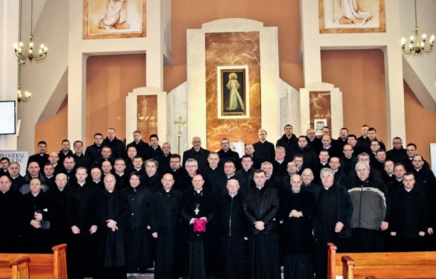 Spotkania księży z diecezji drohiczyńskiej u Bram Miłosierdzia