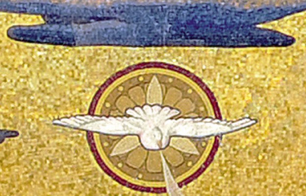 Bazylika Matki Bożej Różańcowej w Lourdes – fragment mozaiki
