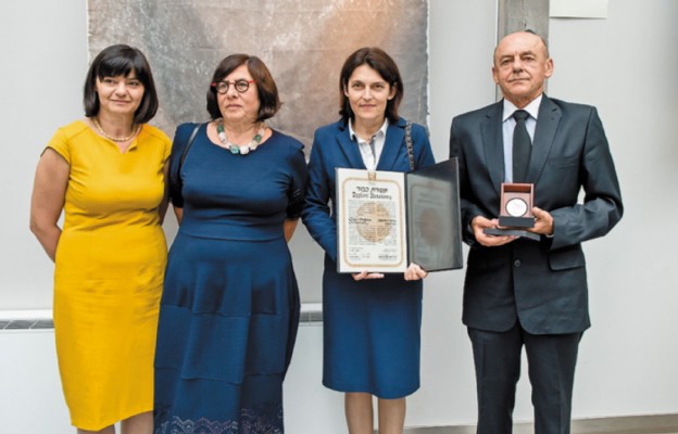 Medal „Sprawiedliwy wśród Narodów Świata” odebrała wnuczka bohaterskich Polaków