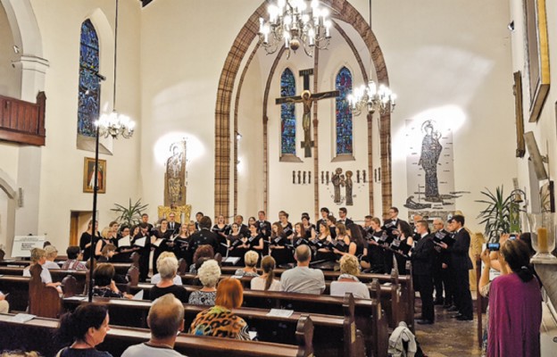 Koncert w kościele w Międzyzdrojach