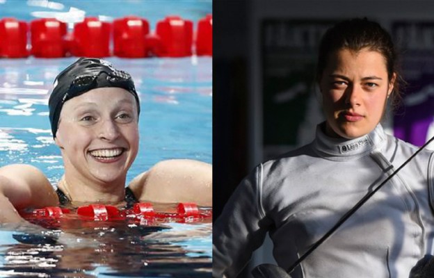 Katie Ledecky, Katherina Holmes