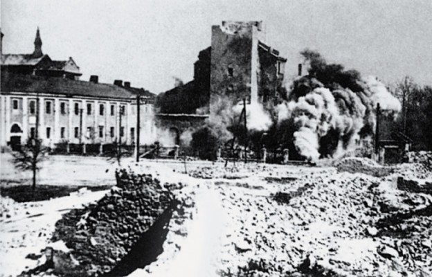 Bombardowanie kościoła św. Michała w Wieluniu, 1 września 1939 r.