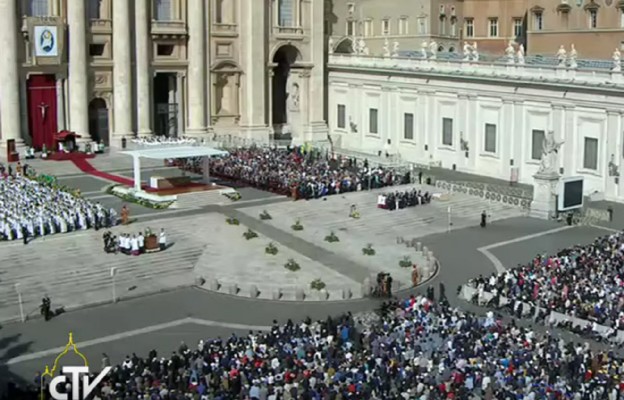 Jubileusz Maryjny w Roku Miłosierdzia, plac św. Piotra, 9 października