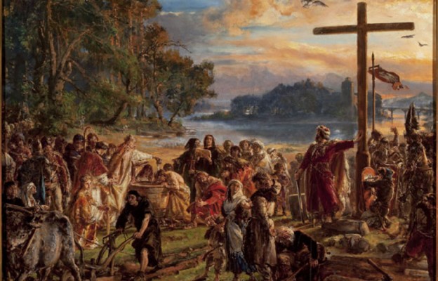 Jan Matejko, „Zaprowadzenie chrześcijaństwa”