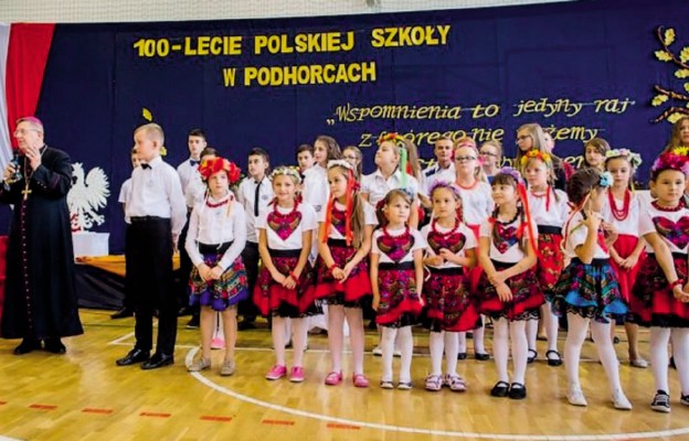 100-lecie polskiej szkoły w Podhorcach