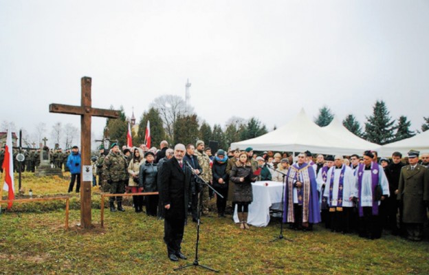 Mościskach na Ukrainie 25 listopada odbył się już drugi pochówek polskich żołnierzy
