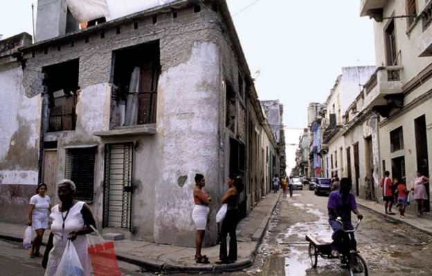 Uliczka w Hawanie na starym mieście
