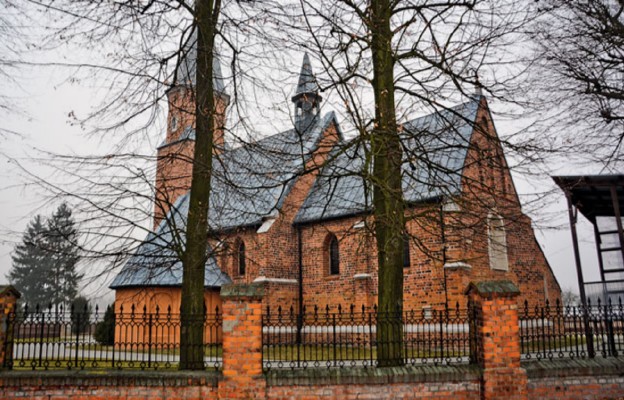 Gotycki kościół pw. św. Małgorzaty w Moskorzewie