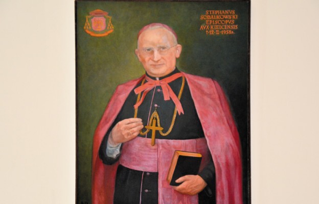 Portret biskupa Szczepana Sobalkowskiego z Seminarium kieleckiego