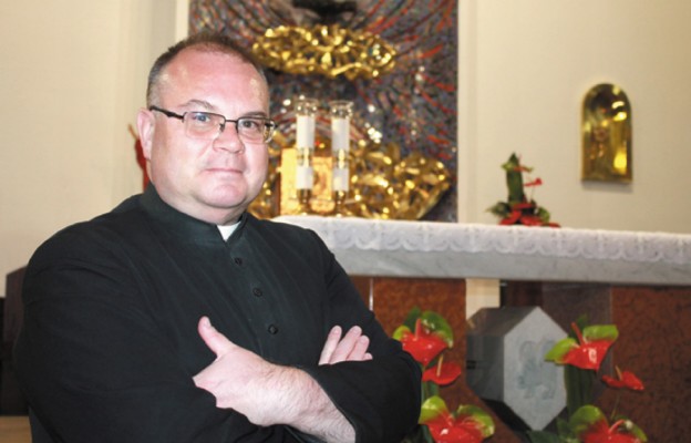 Ks. Wojciech Tomczyszyn, proboszcz parafii i kustosz sanktuarium Matki Bożej Fatimskiej