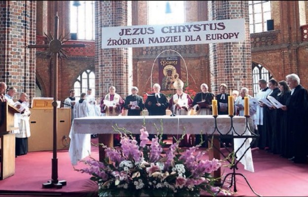 Modlitwa ekumeniczna katolików i protestantów