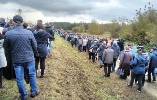 Terespol, w drodze na „Różaniec do granic”