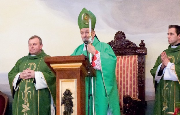 Eucharystii przewodniczył Pasterz diecezji