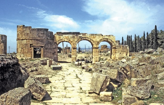 Brama Domicjana, Hierapolis-Pamukkale, Turcja