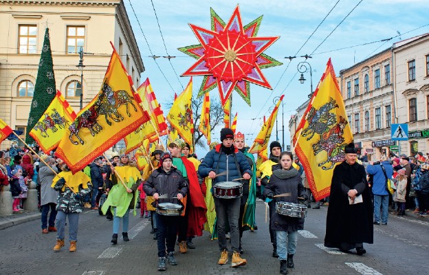 Lubelski orszak poprowadziła gwiazda betlejemska