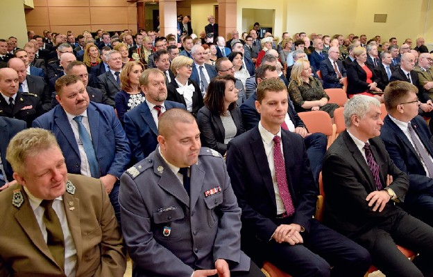 Na spotkanie licznie przybyli zaporszeni goście