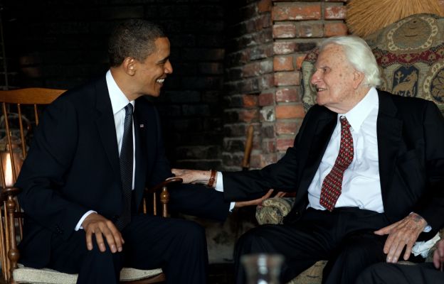 Barack Obama i Billy Graham