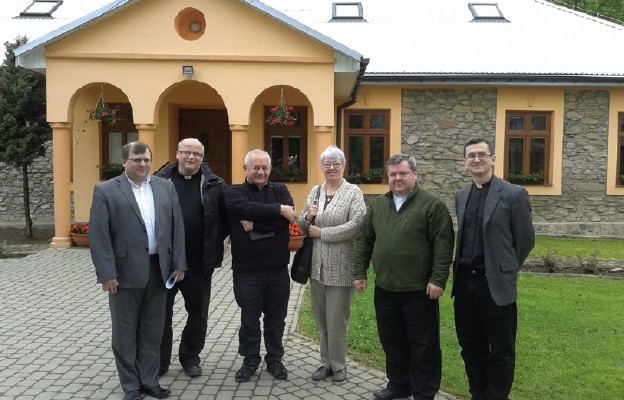 Dom w Zboiskach to miejsce częstych spotkań roboczych pracowników  Wydziału Nauki Katolickiej