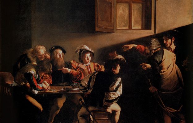 Powołanie św. Mateusza, Caravaggio