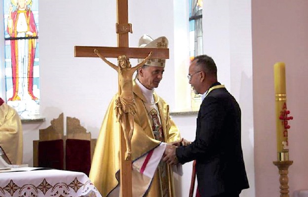 Bogdan Falender otrzymuje najwyższe odznaczenie diecezjalne – Medal św. Stanisława