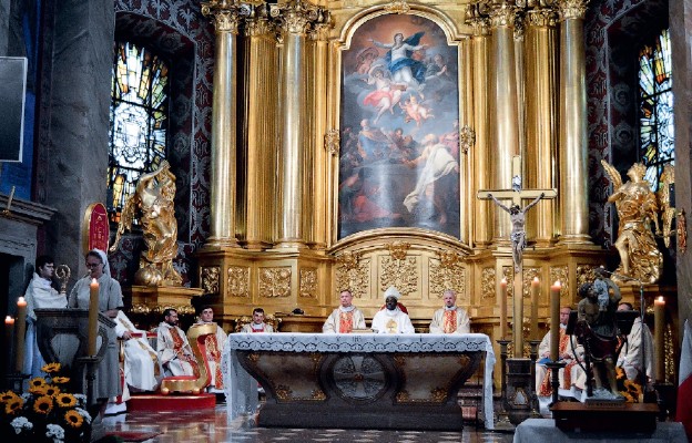 Msza św. podczas ogólnopolskiej inauguracji Tygodnia św. Krzysztofa
