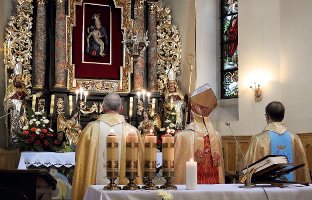 Wyrazem wdzięczności była Msza św.