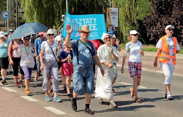 W tegorocznych warsztatach wzięło udział 45 pątników