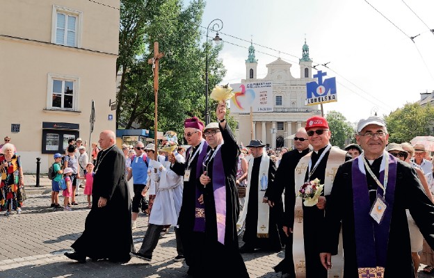 Jak co roku, pielgrzymów odprowadzali Księża Biskupi