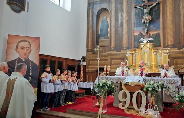 Mszy św. przewodniczył bp Artur Miziński