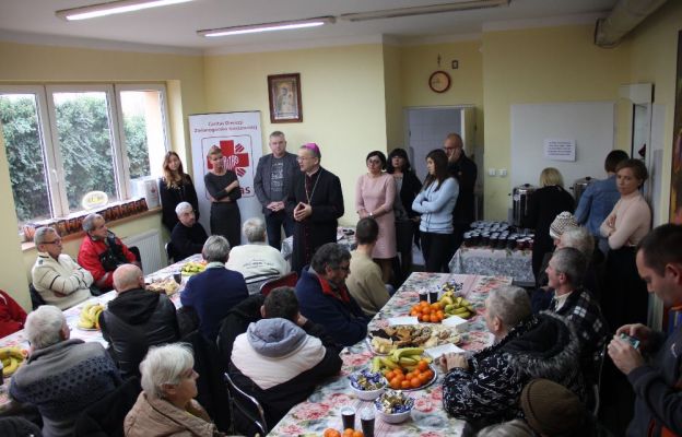 Spotkanie odbyło się w stołówce diecezjalnej Caritas przy ul. Bema w Zielonej Górze