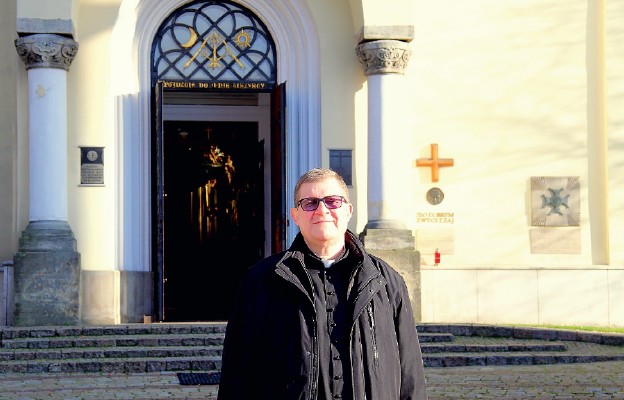 Ks. Wojciech Gnidziński, proboszcz parafii św. Katarzyny Aleksandryjskiej