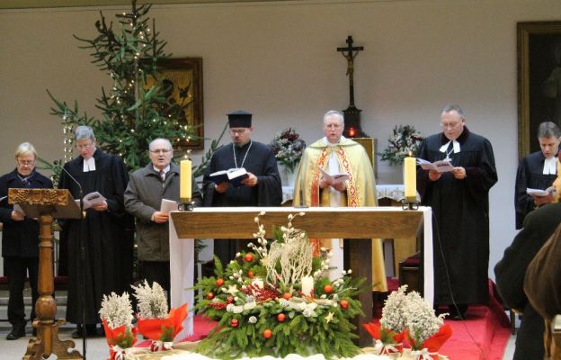 Nabożeństwo ekumeniczne w kaplicy katedralnej w Gorzowie