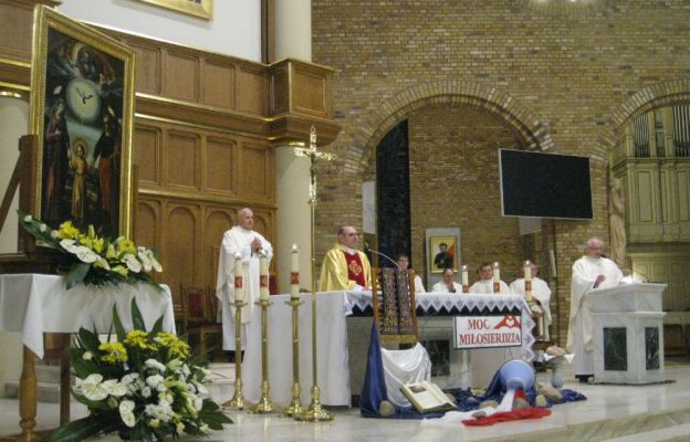 Powitanie obrazu w parafii NMP Królowej Polski w Głogowie