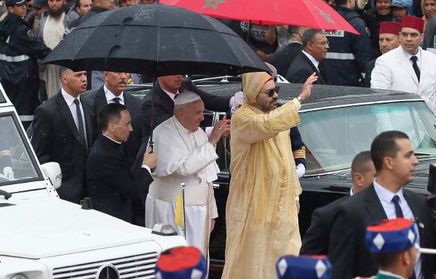 Papież i król Maroka