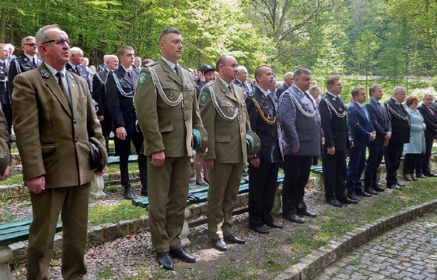 Służby mundurowe obecne na uroczystości