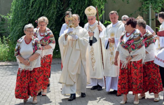 Wprowadzenie relikwii św. Ignacego z Loyoli